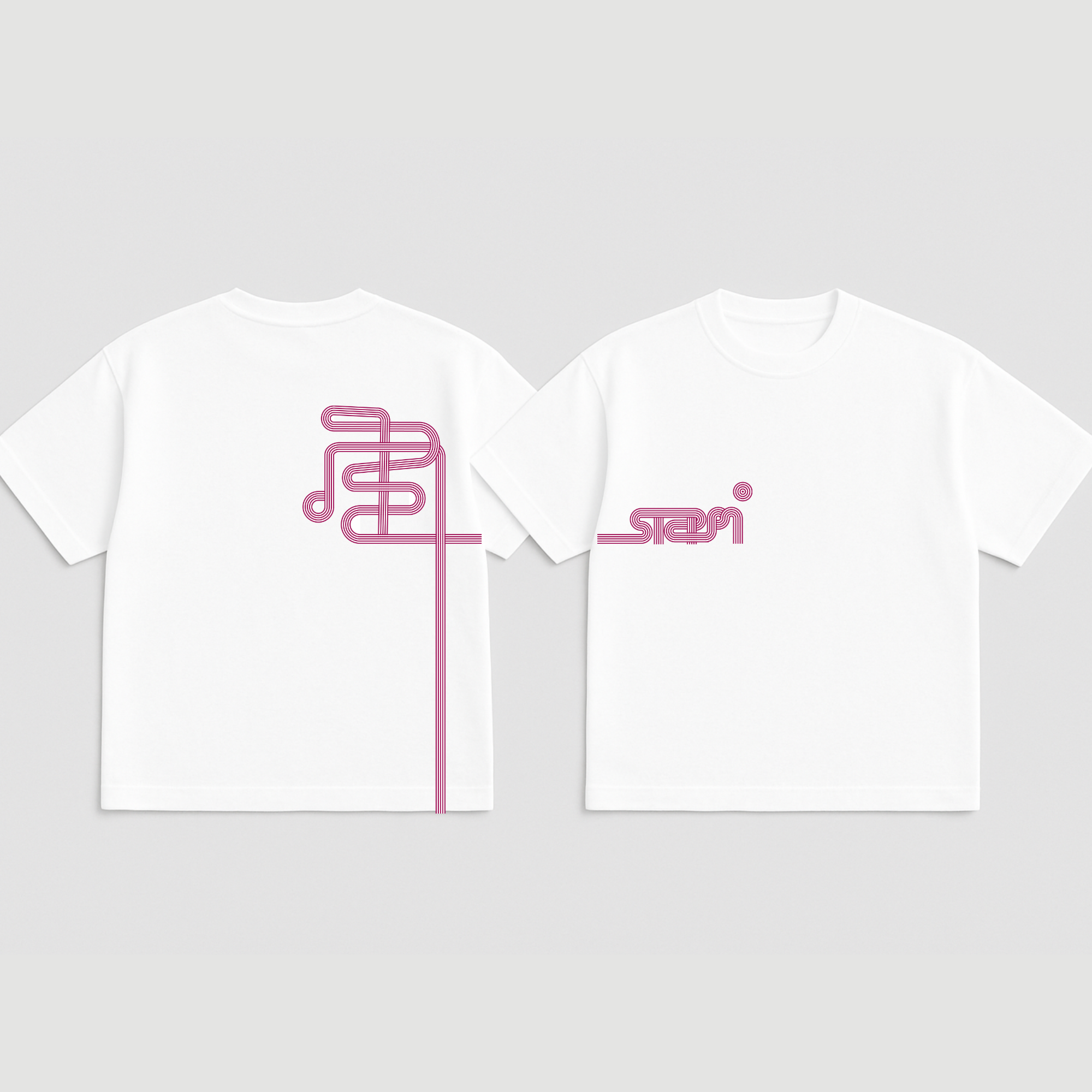 Japan Burgundy Oversized T-shirt