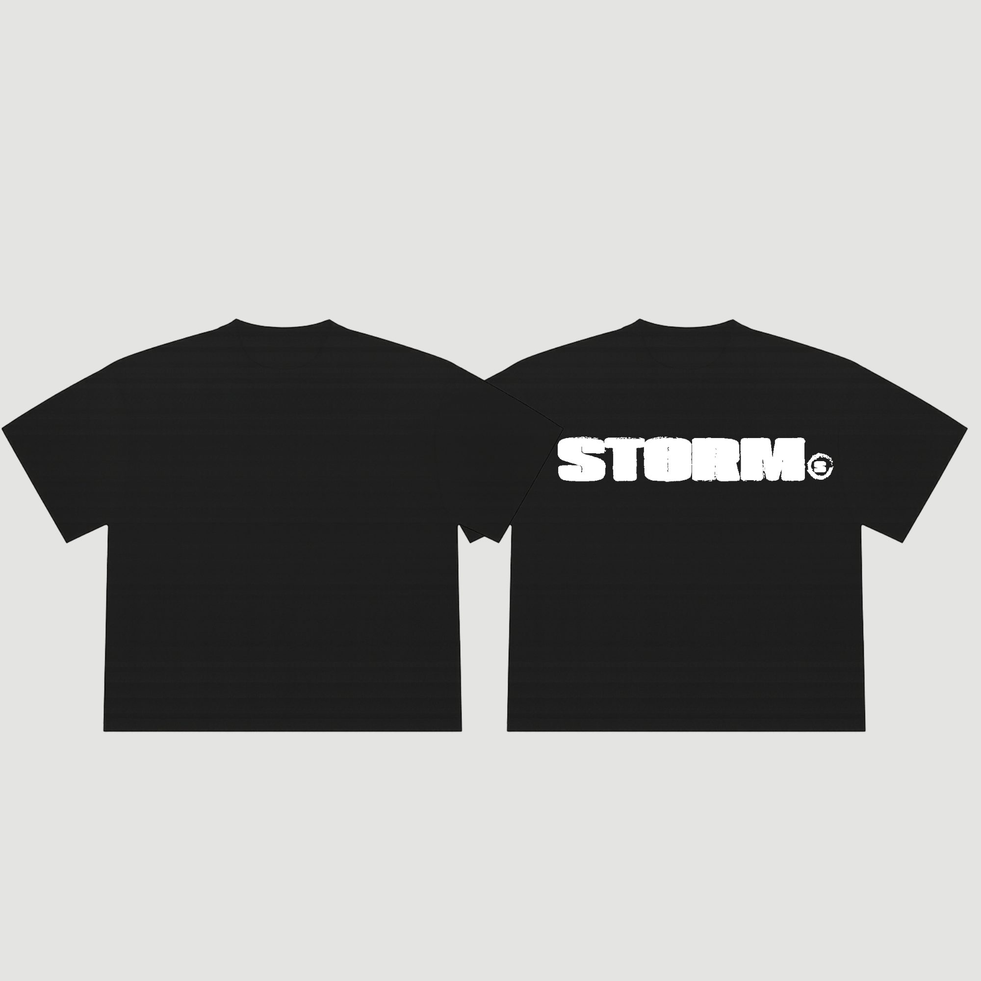T-shirt BLACK Storm on the back