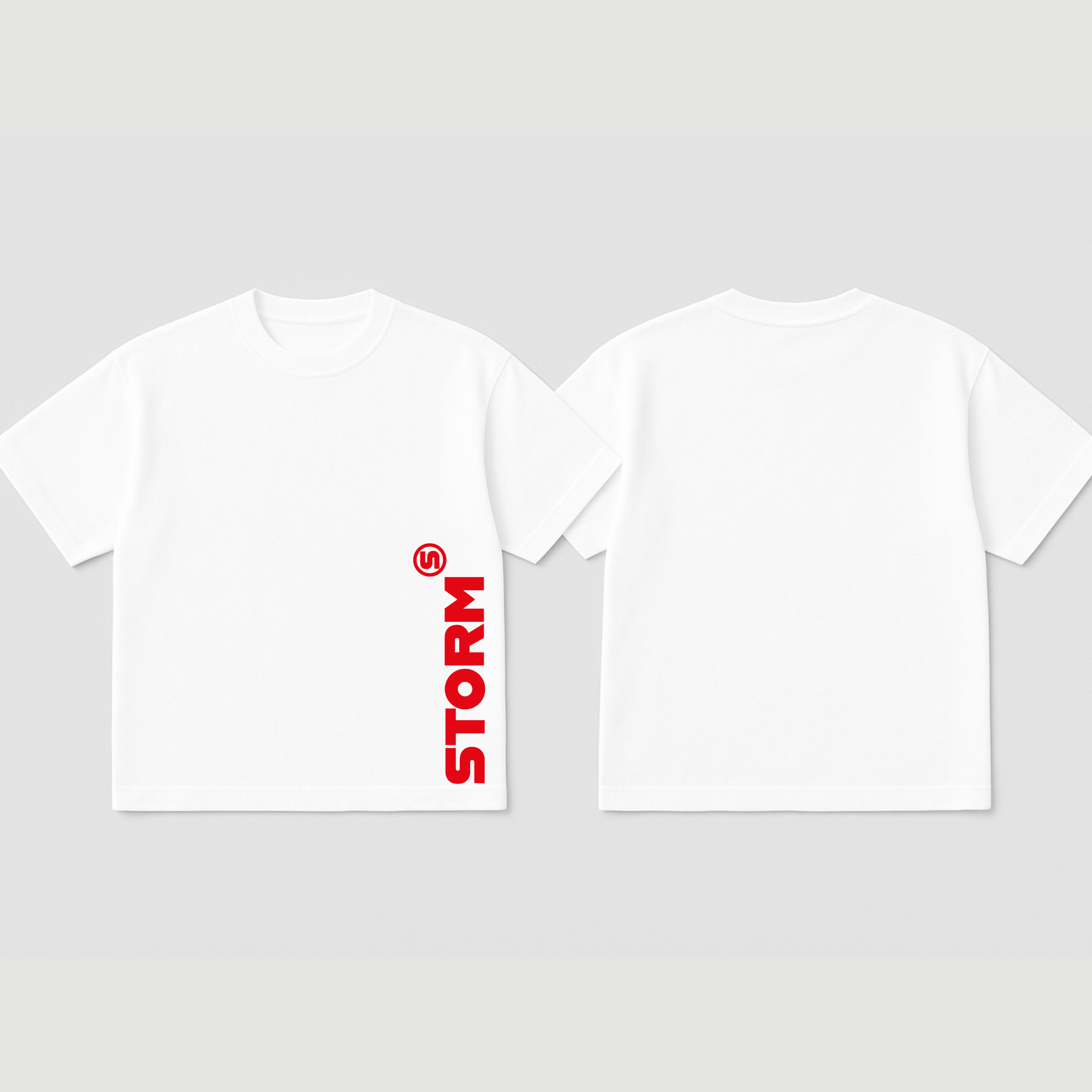 STORM Red Oversized T-shirt