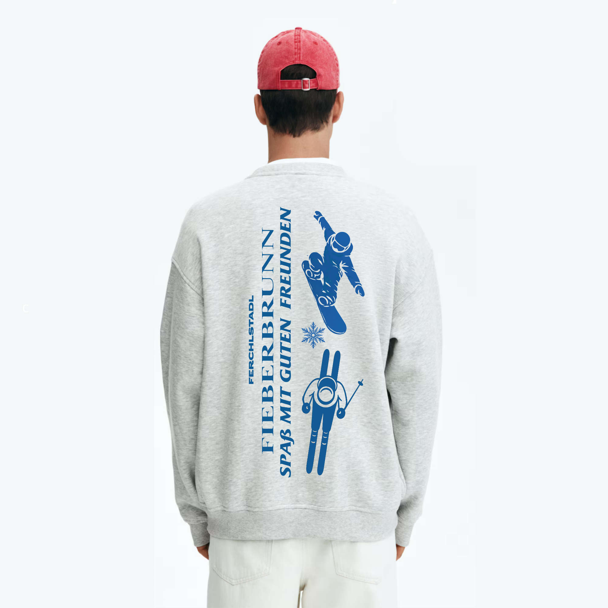 Grey Sweater- Fieberbrunn